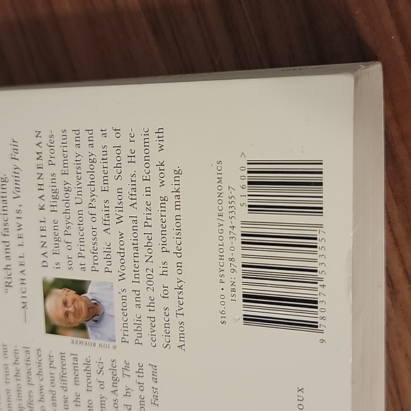 Thinking, Fast and Slow by Daniel Kahneman - Picture 3 of 9